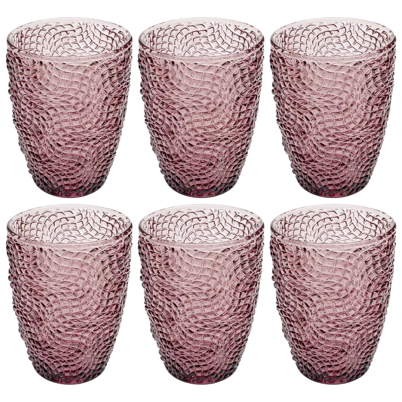 Verres à eau Amara set de 6 Kare Design