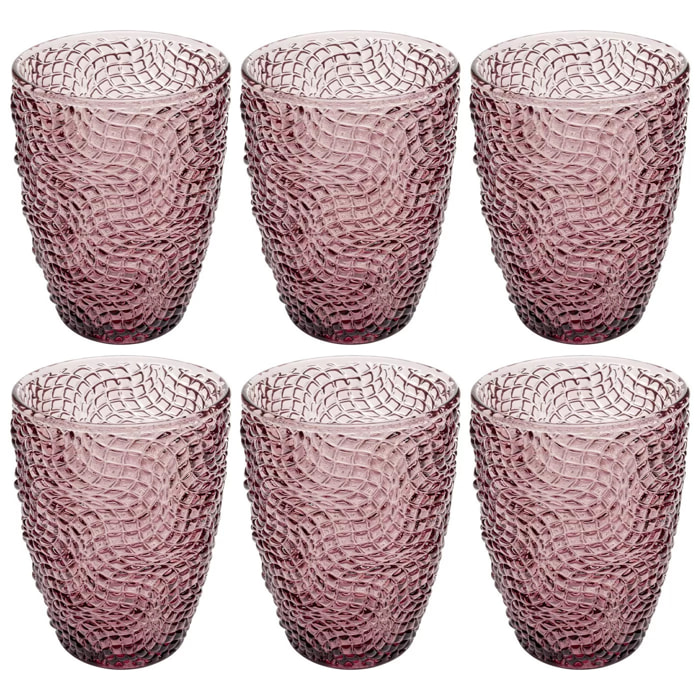 Verres à eau Amara set de 6 Kare Design