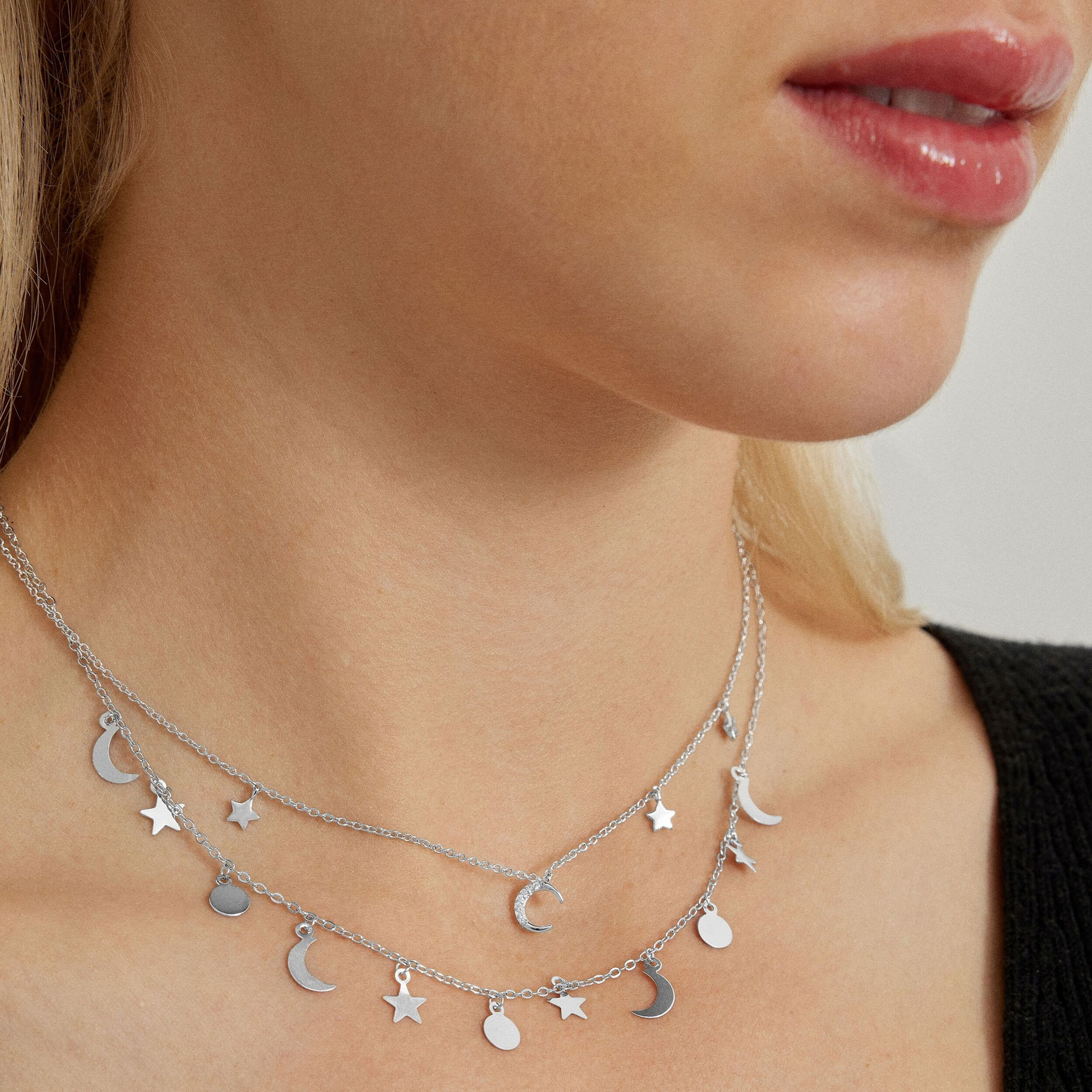 Collar acabado en rodio