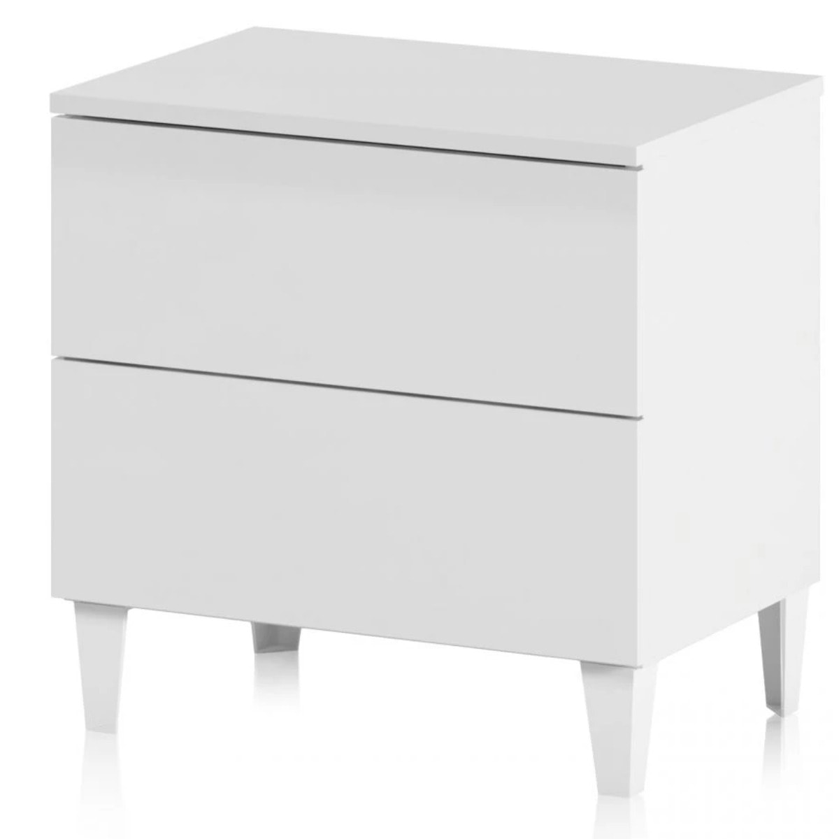 Mesita de noche Plex Blanco