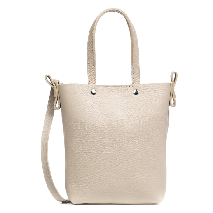 Italia Borsa a tracolla Donna. Pelle autentica Dollaro