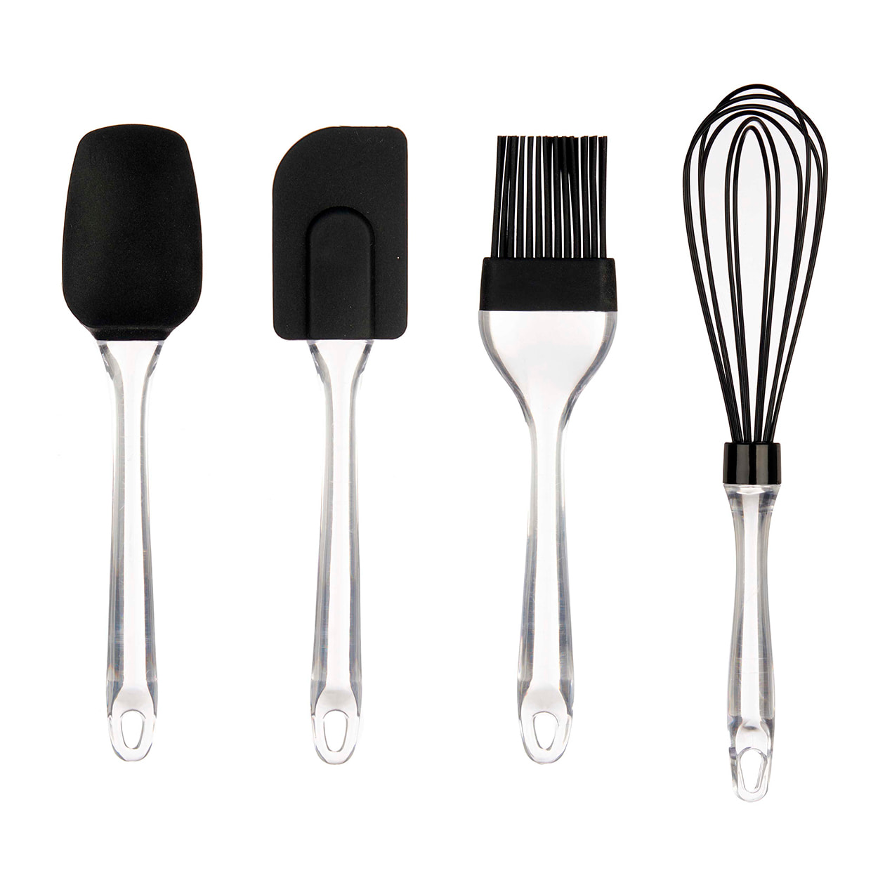 SET 4 PZS UTENSILI IN SILICONE