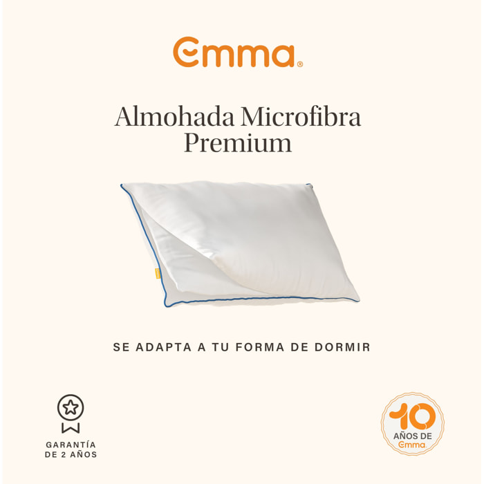 Almohada Microfibra Premium | 40x70 cm