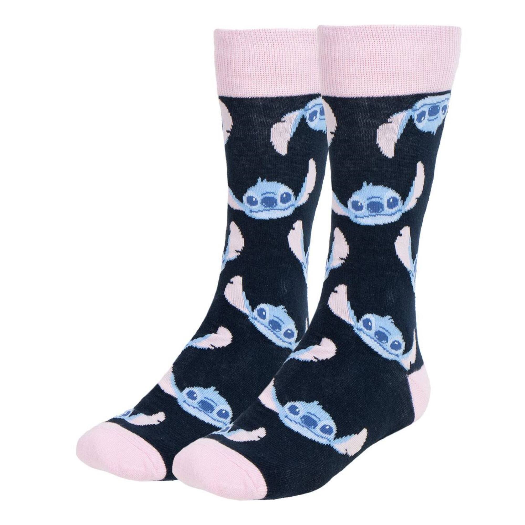 Pack de 3 calcetines diseño stitch