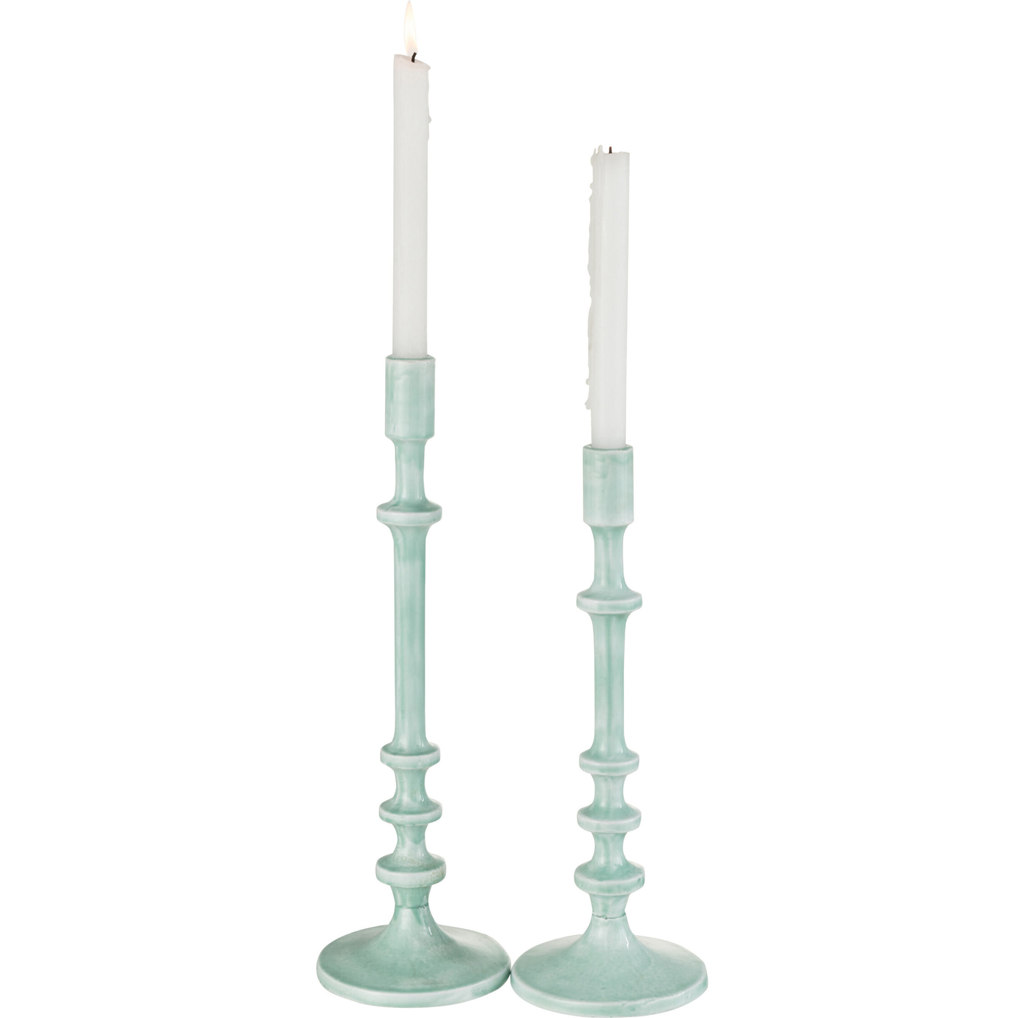 J-Line chandelier Classique - aluminium - bleu - large