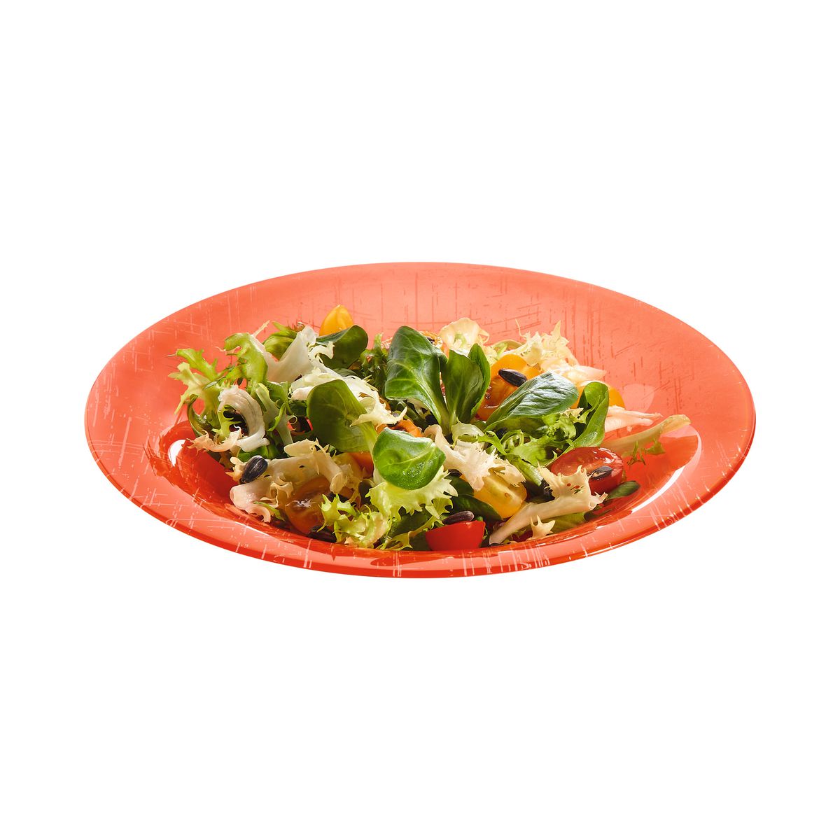 Piatto fondo arancione 21,5 cm Poppy - Luminarc