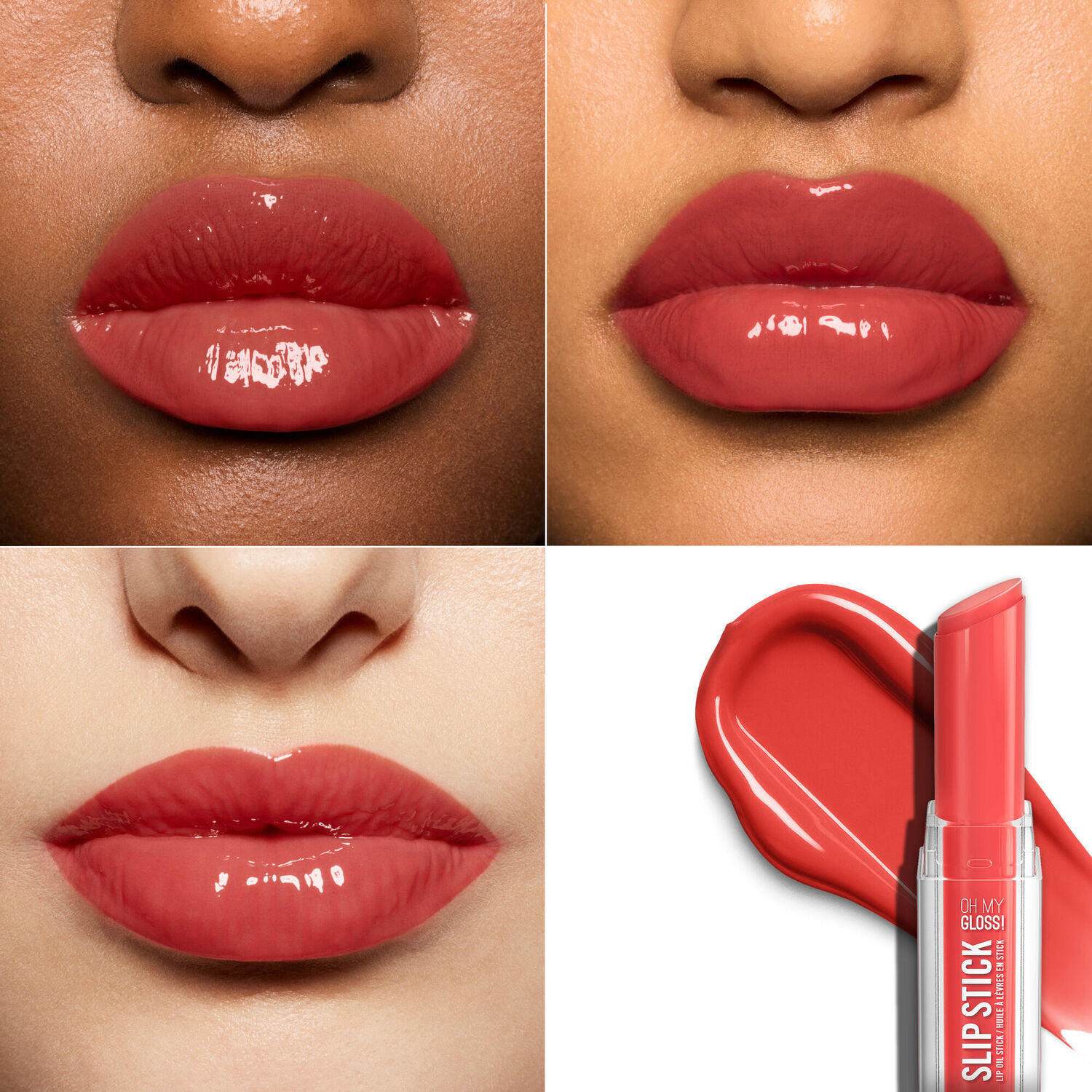 Oh My Gloss! Slip Stick - Huile à Lèvres en Stick Brillance Miroir