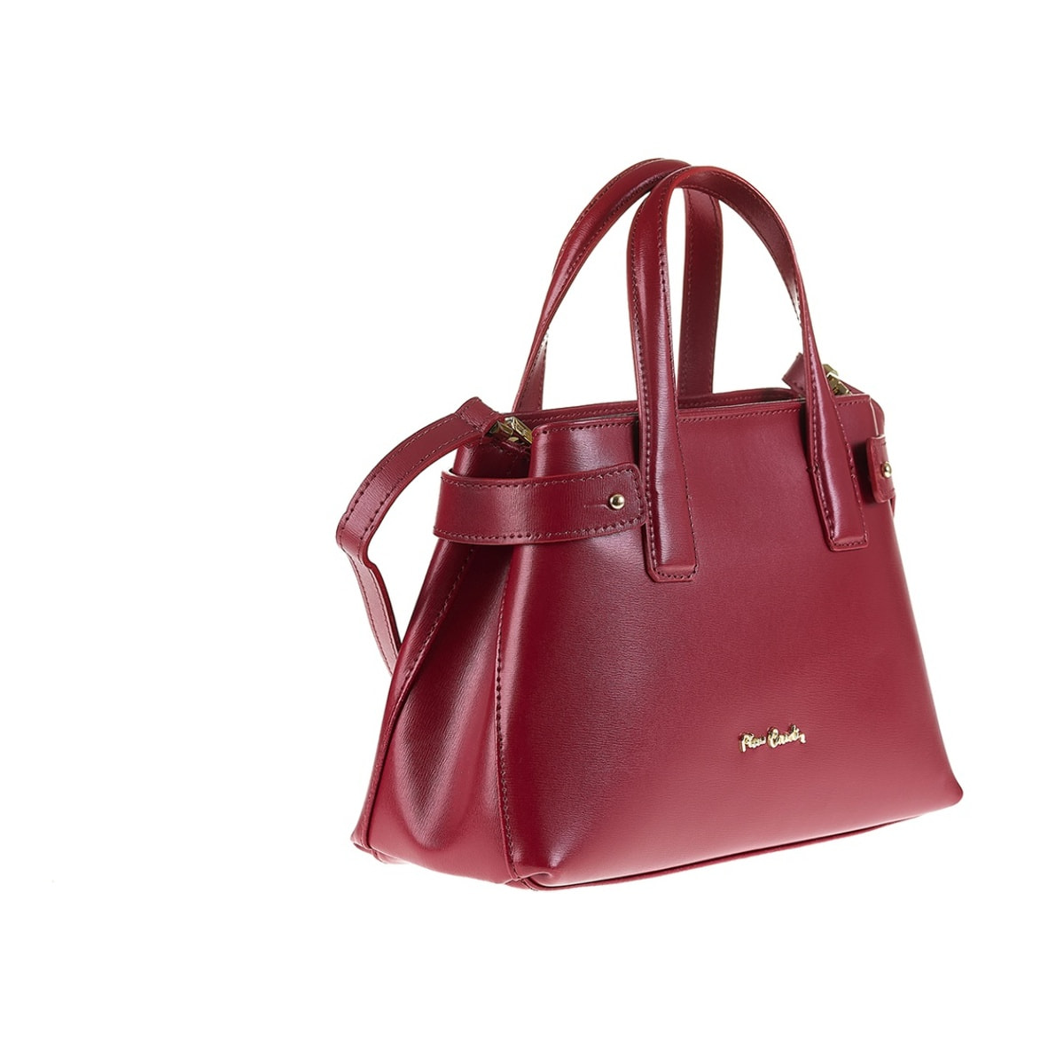 Borsa a mano da donna Made in Italy - Modello Edera Pro - 100% pelle - 27.5 x 20.5 x 10.5 cm