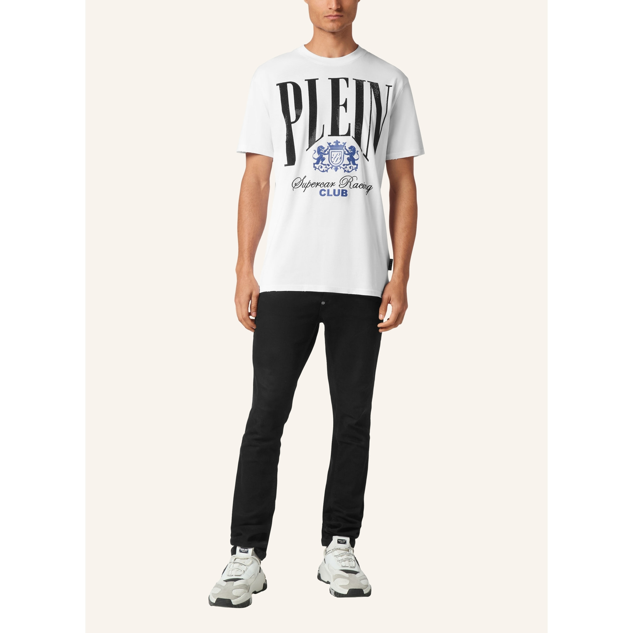 PHILIPP PLEIN Maglietta a girocollo RACING