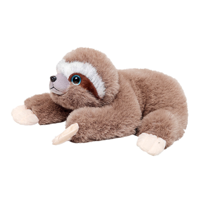 Peluche extrasuave y mullido. Diseño perezoso. 35 cm.