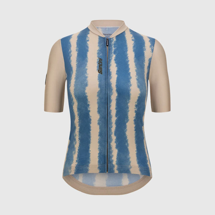 Bambu Women's Short Sleeve Jersey - Bleu Ciel - Bleu Ciel