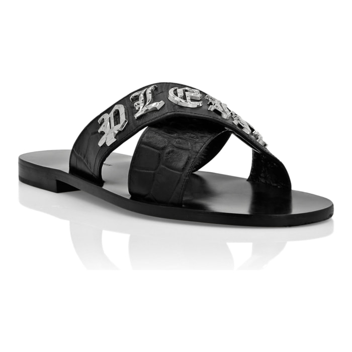 PHILIPP PLEIN Sandals Flat