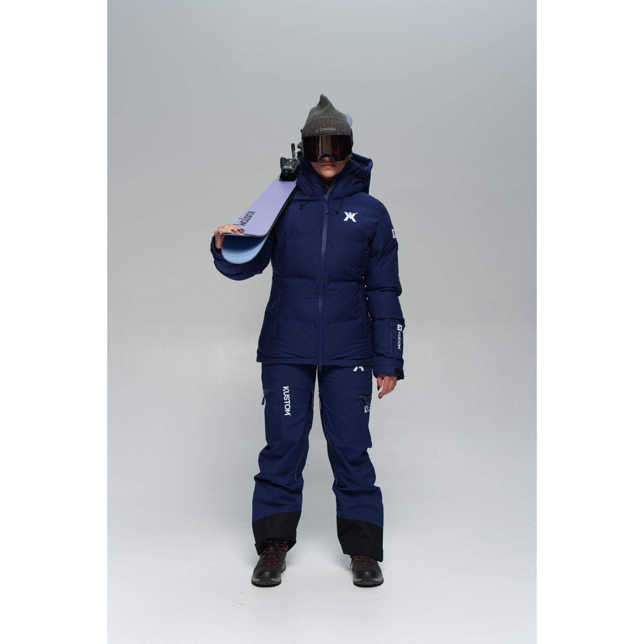 Giacca isolante blu navy SOLARA KUSTO DONNA