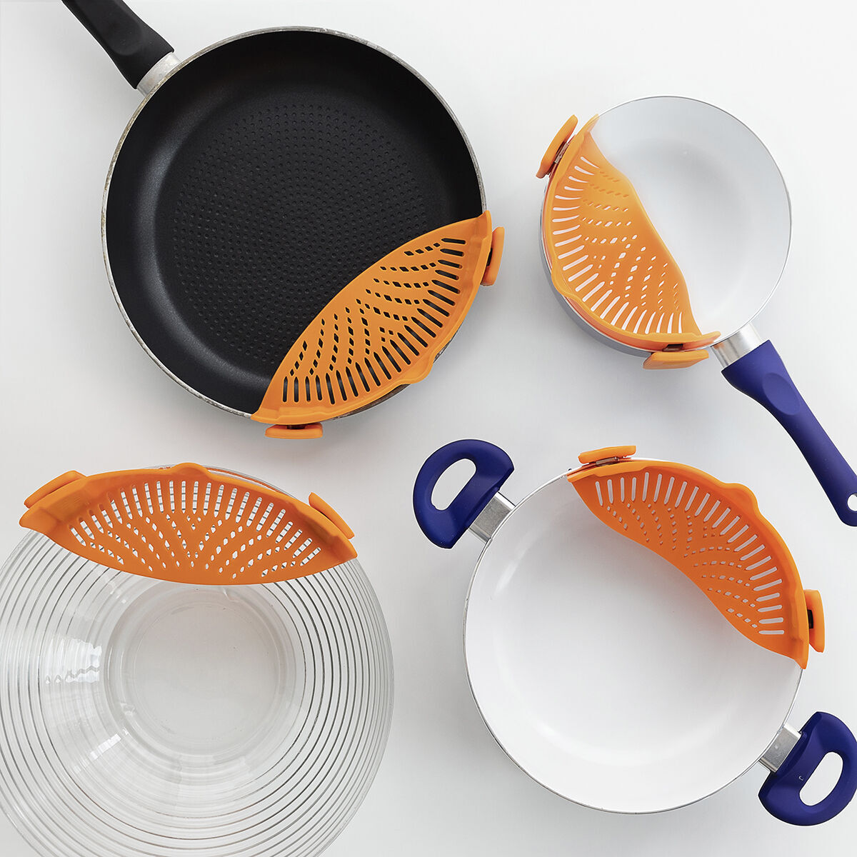 Scolapasta in Silicone Pastrainer InnovaGoods