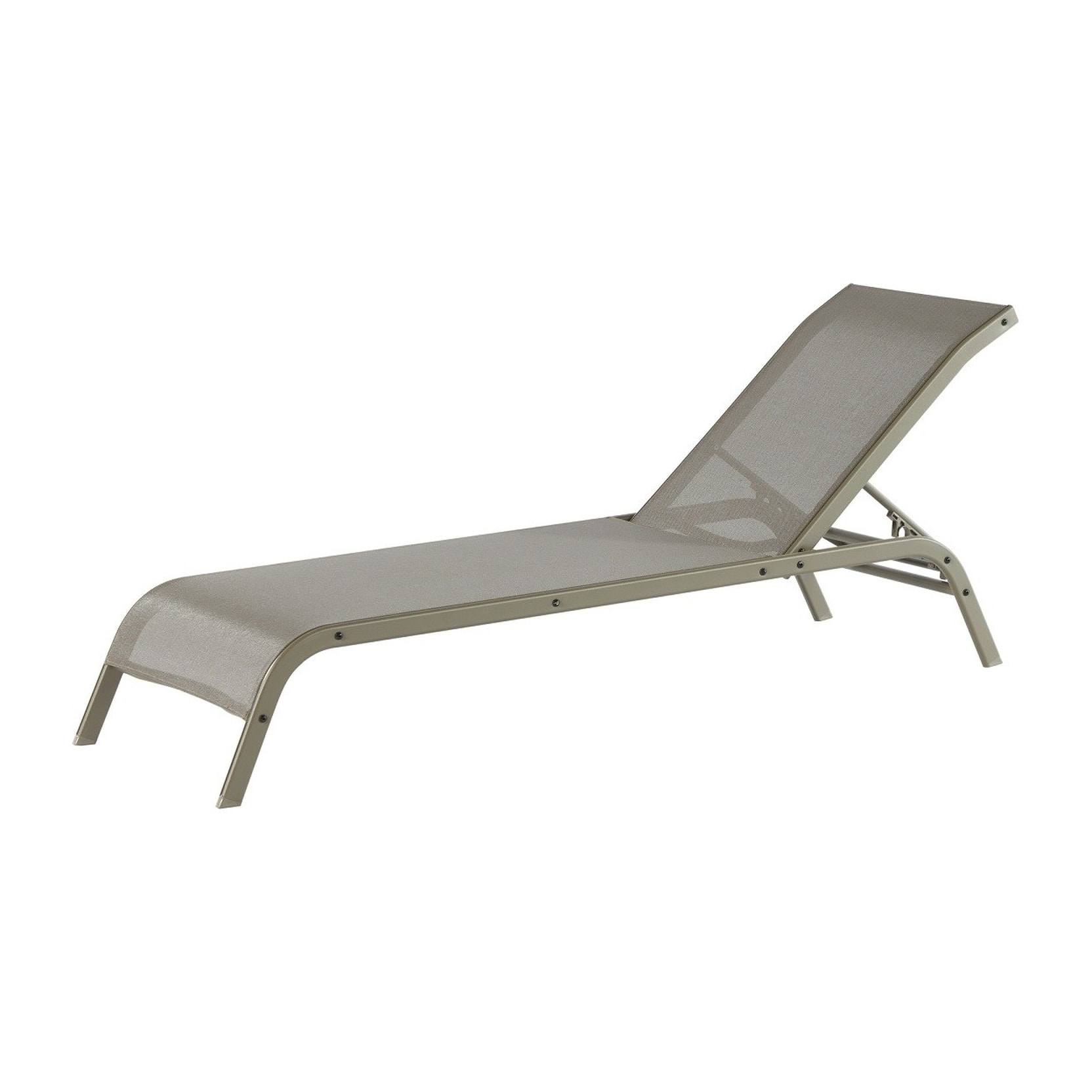 Tumbona de color cappuccino