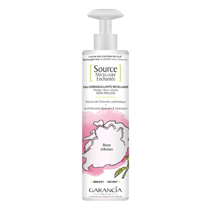 Source Micellaire Enchantée - Eau Micellaire Rose 4 en 1