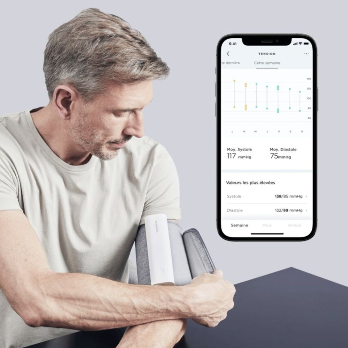 Tensiomètre WITHINGS BPM Connect + Travel Case