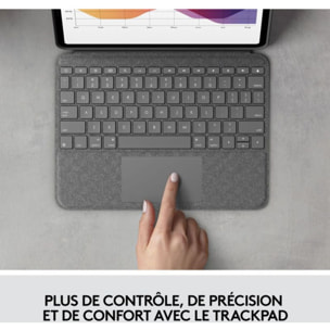 Etui LOGITECH Etui LOGITECH Folio Touch iPad Air 4 / Air 5, iPad Air 11 pouces (M2 & M3)