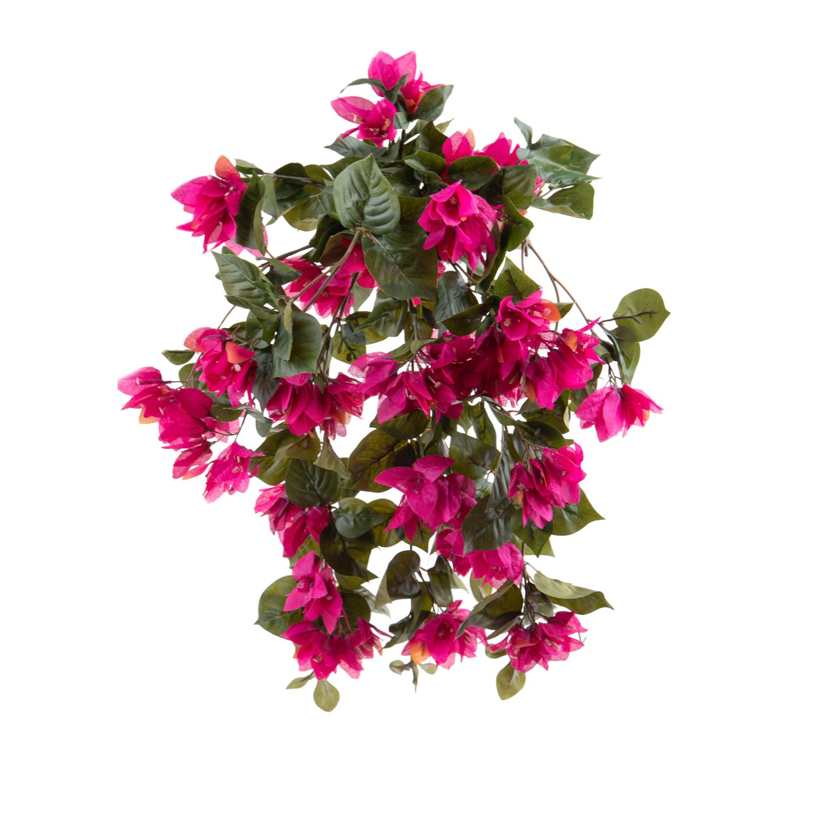 Bouganville Cadente Per 11 Fiori 60 Cm - Pezzi 1 - 24X60X24cm - Colore: Rosa - Bianchi Dino - Fiori Artificiali