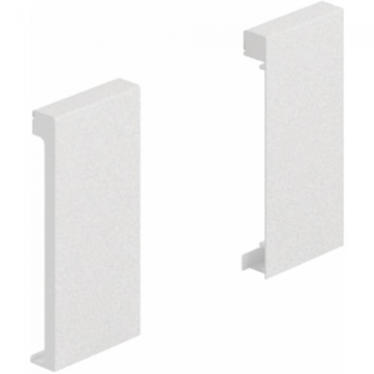 Raccord HETTICH Arcitech pour façade Blanc - 94 mm - 9123084