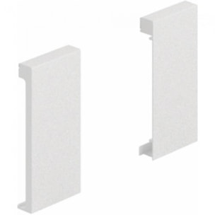 Raccord HETTICH Arcitech pour façade Blanc - 94 mm - 9123084