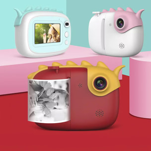 Fotocamera digitale A6 con stampa istantanea. Touch screen, video Full HD.