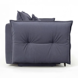 Canapé Tissu Droit Convertible Verduro - 3 Places