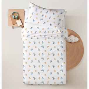 Sábana encimera BLUEY + funda almohada 45x125