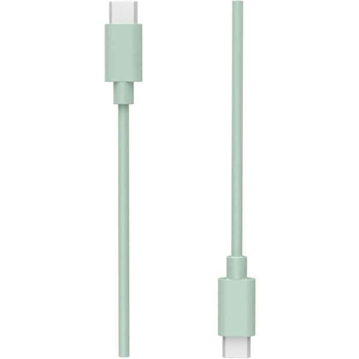Câble USB C ESSENTIELB USB-C vers USB-C 1M Amande