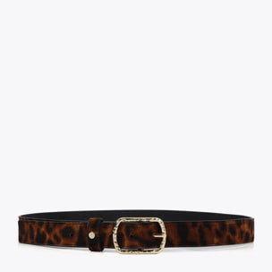 Cintura stretta stampa leopardo