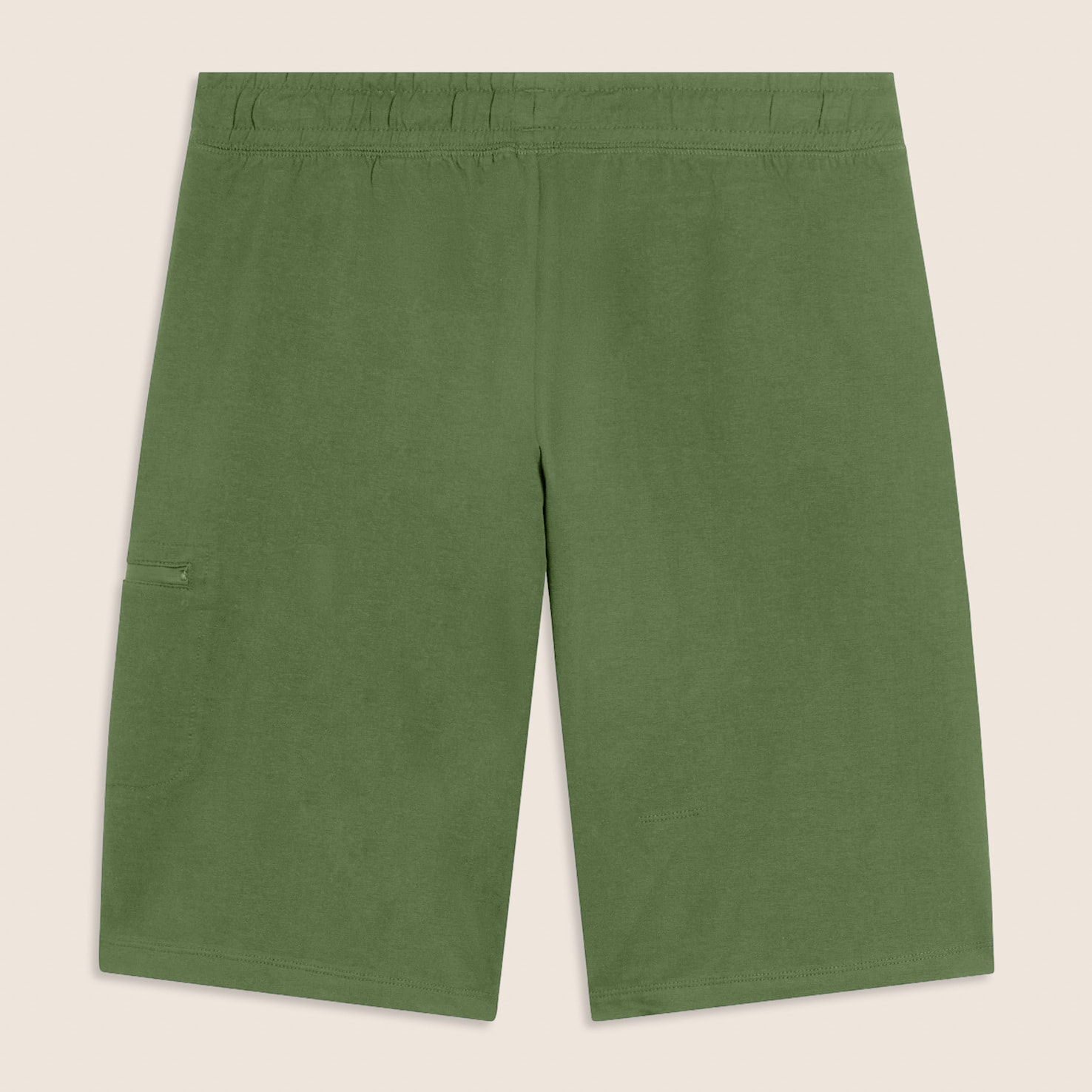 Shorts con stampa "TRAINING" e tasca zip