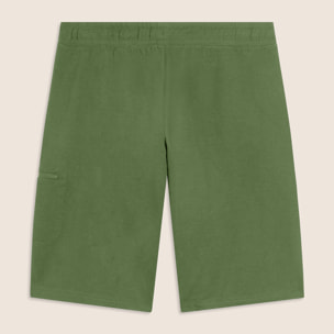 Shorts con stampa "TRAINING" e tasca zip