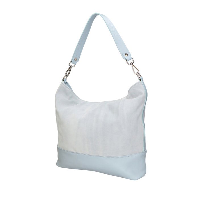 Borsa a spalla da Donna Graziana in Vera Pelle Made in Italy 33x35x11 cm