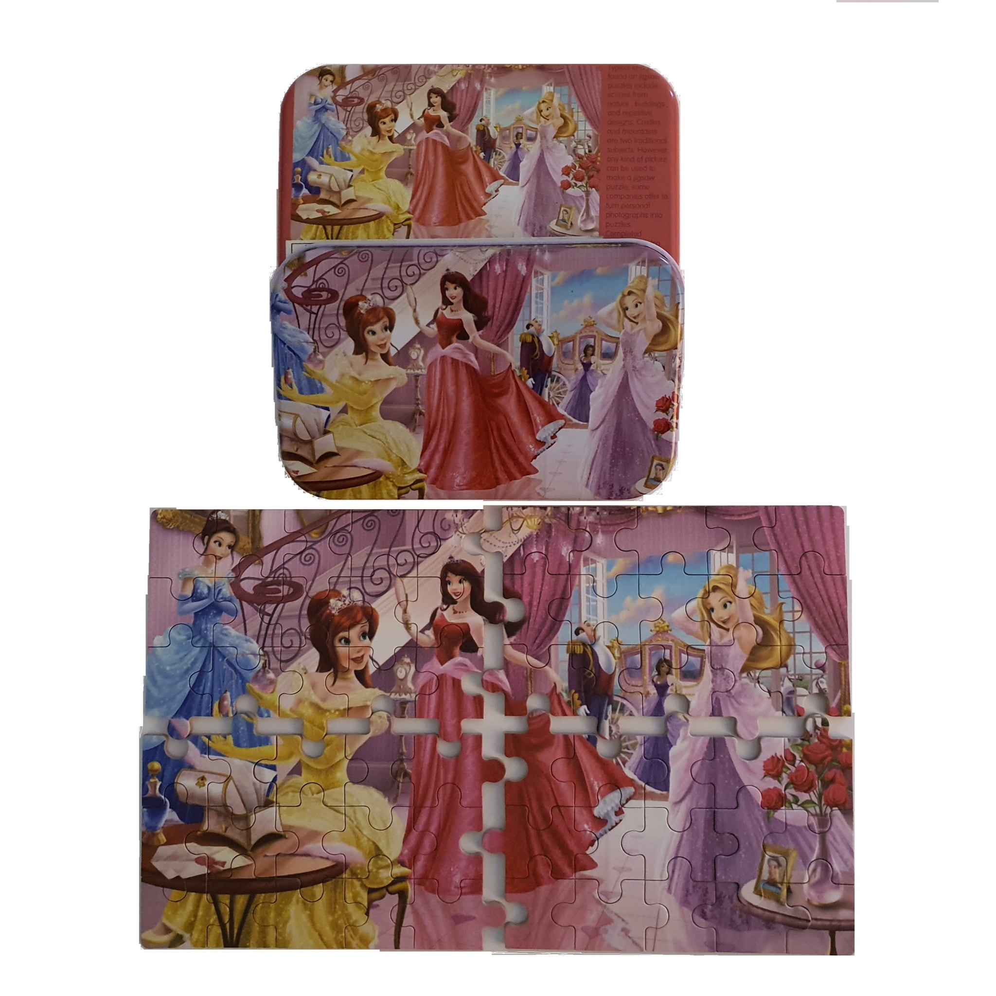 PUZLE DE CUENTOS: LA CENICIENTA - 60 pcs (CAJA METÁLICA)