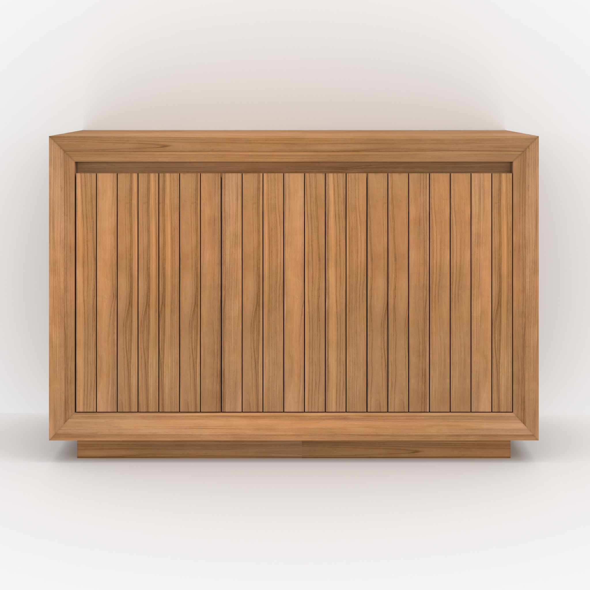 Meuble de salle de bain en bois de teck 120 cm - Pernelle