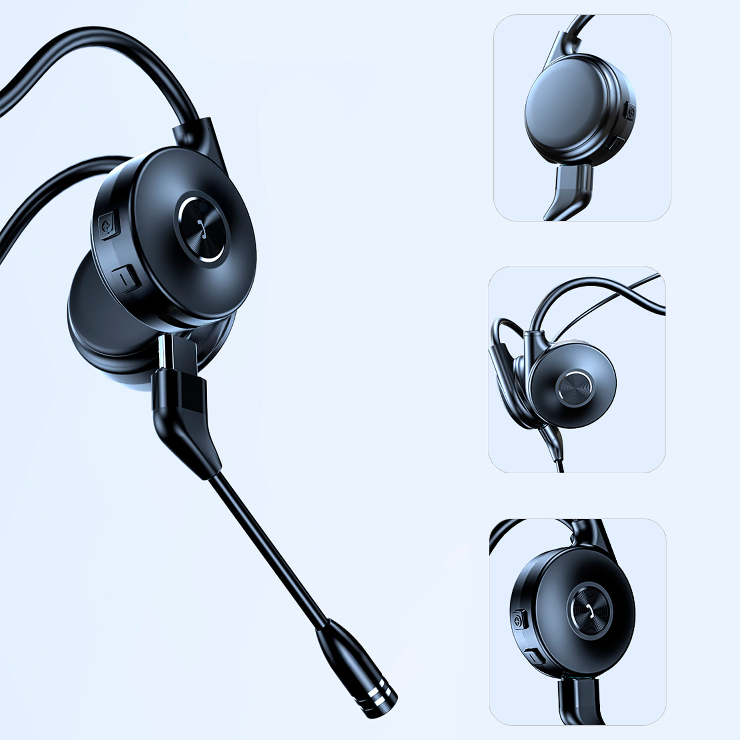 Auriculares M1 Bluetooth. Con Tecnología de Conducción Ósea.