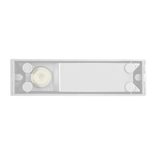 Forlight Ara aplique exterior blanco con led blanco neutro 4000K