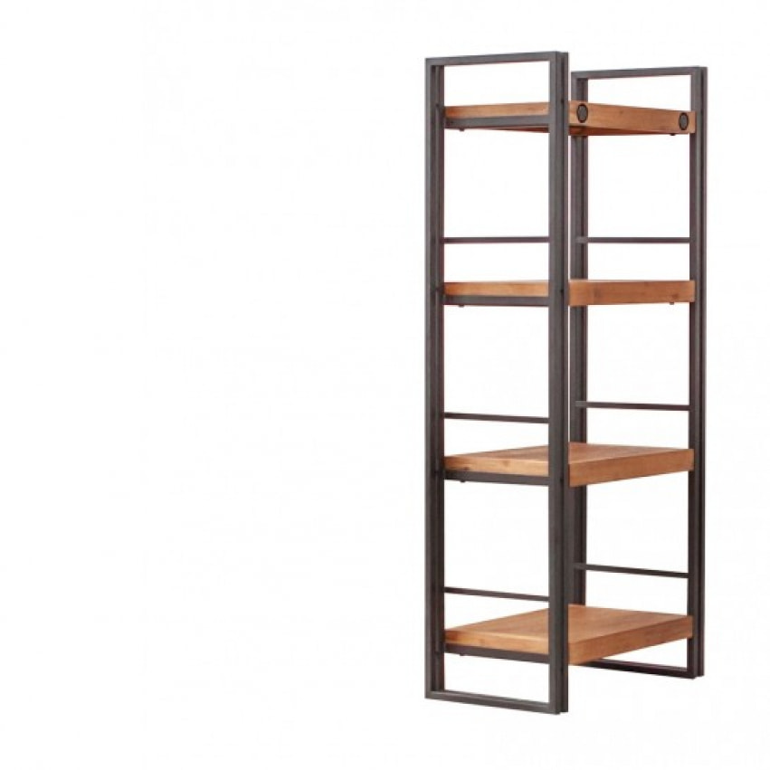 Bibliothèque 4 étagères H.140cm - ATELIER