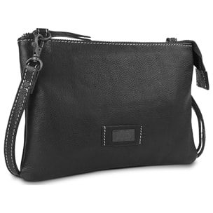 Bolso Bandolera Mujer Piel Lois Whitney Negro