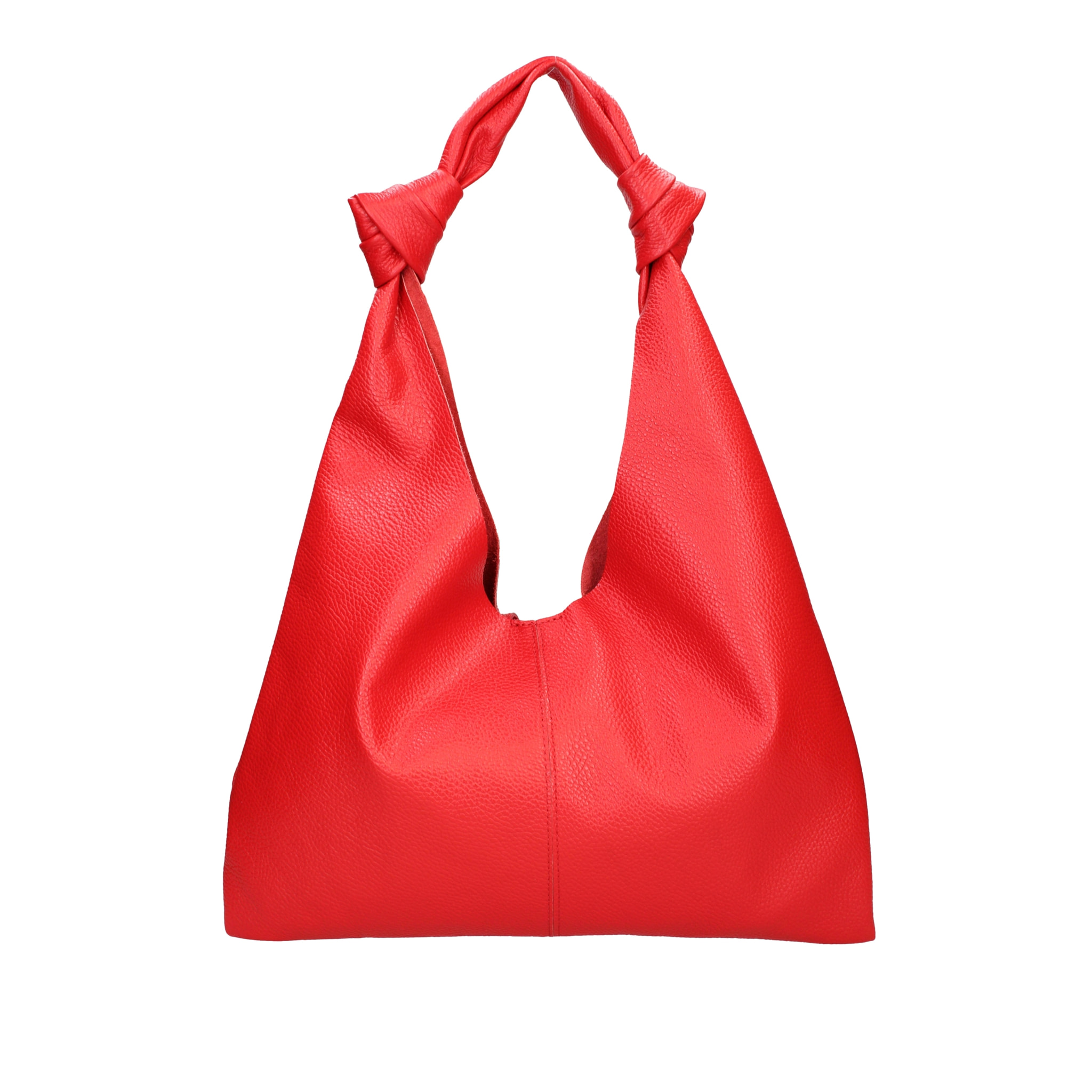 Borsa a spalla da donna In Vera pelle Made in Italy 40x42x2 cm