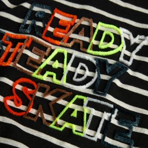 Camiseta punto listada de niño -BCI