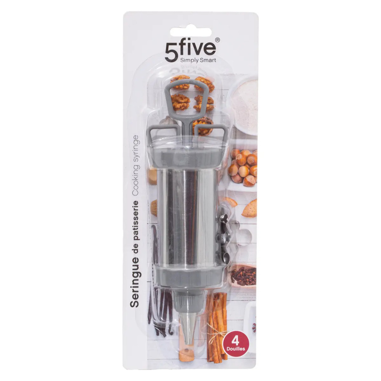 Seringue à pâtisserie en inox