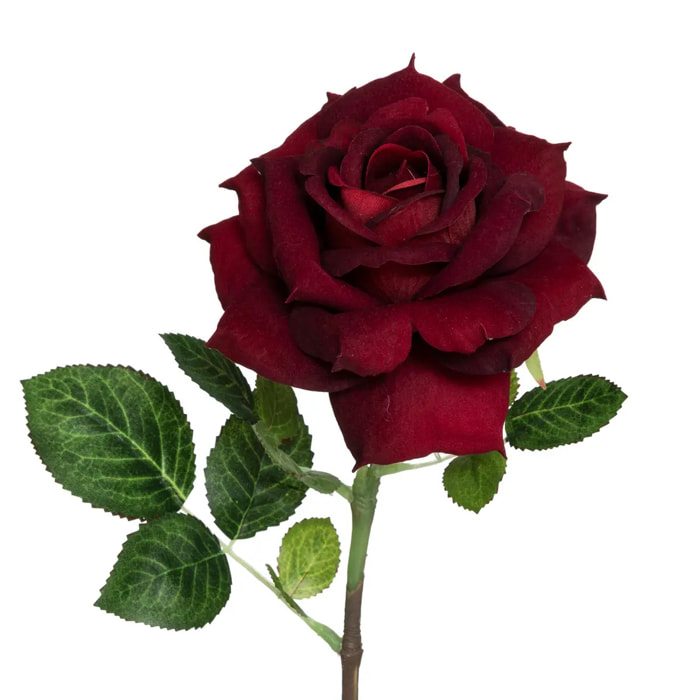 Tige de rose artificielle H83cm