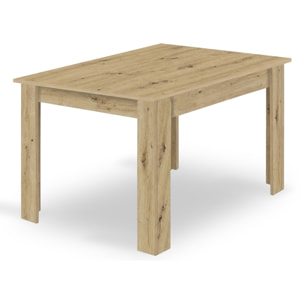 Tavolo da pranzo Artisan in rovere 120x80 cm