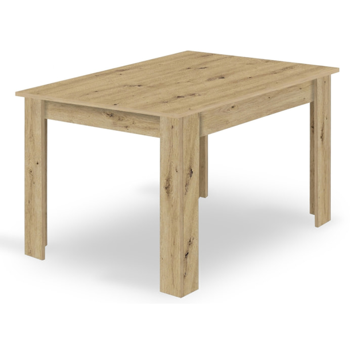 Tavolo da pranzo Artisan in rovere 120x80 cm