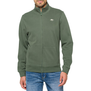 Sudadera con cremallera Hot Buttered Kepuhi verde