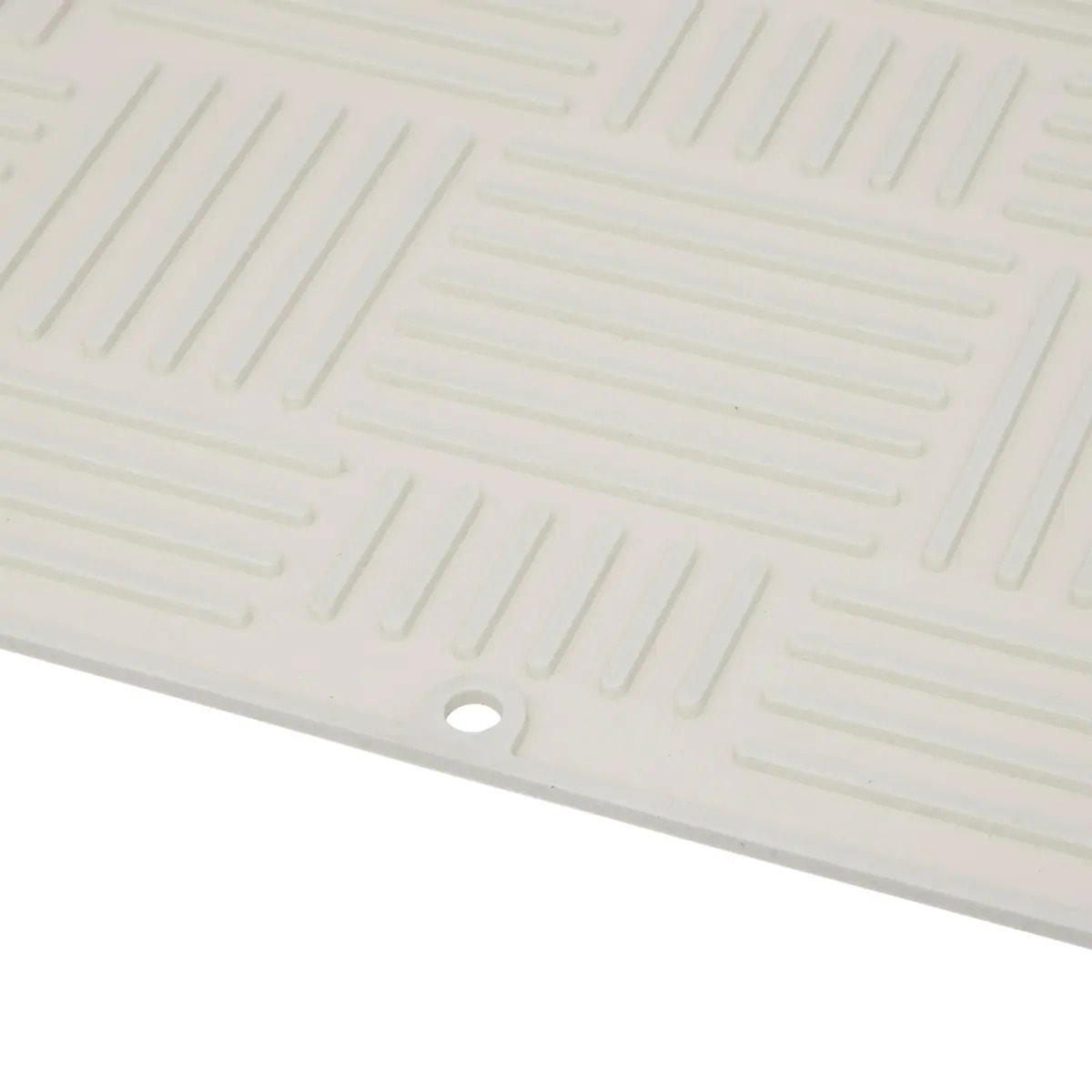 Tapis de vaisselle Sileo pliant beige