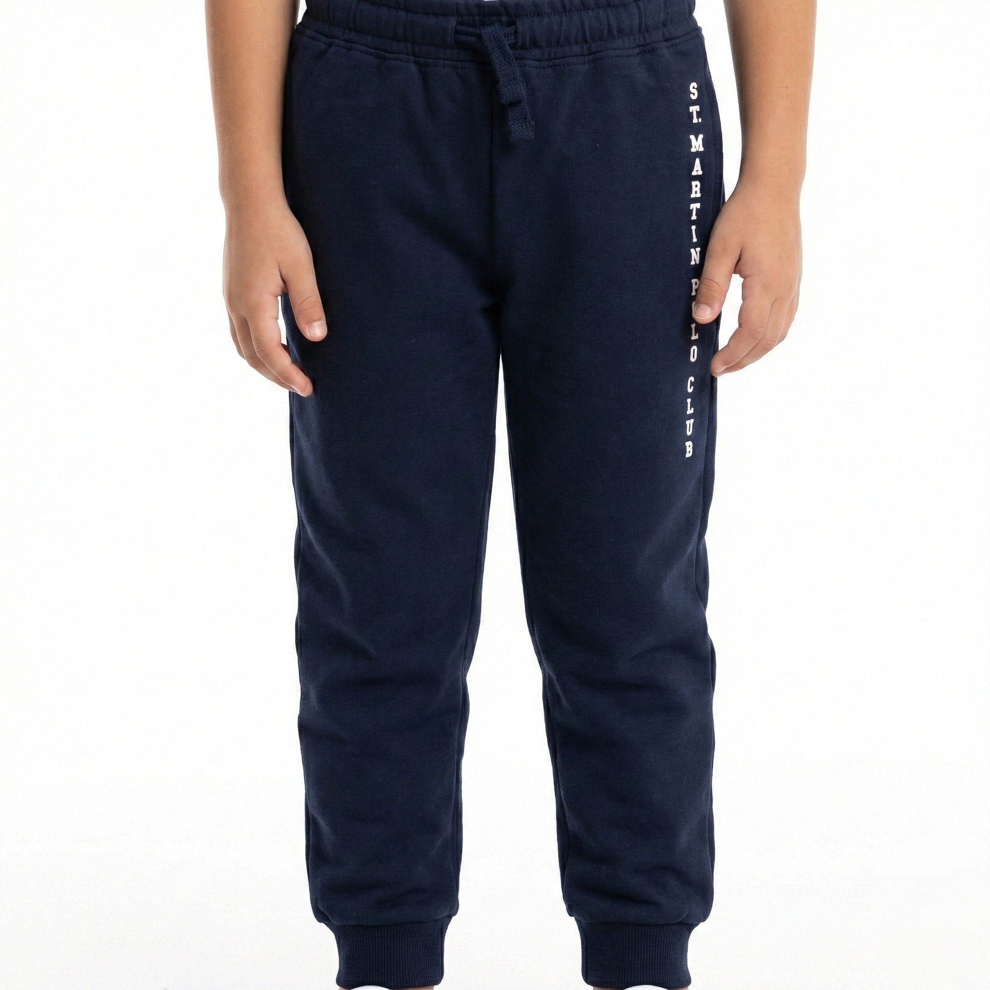Pantalone felpa con logo stampato inside brushed