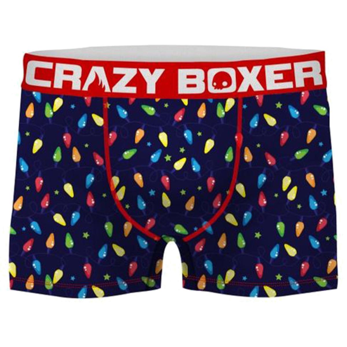 Pack 4 calzoncillos Crazy Boxer Fiesta para hombre