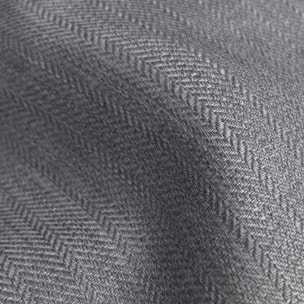 Rideau uni Jacqaurd à œillets - Gris Foncé